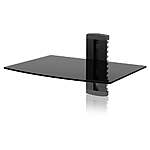 Ematic Adjustable Wall Shelf (DVD Player, Cable Box, & Cable Management) $3.35