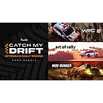 9-Item Catch my Drift Off Road & Rally Racing Game Bundle (PC Digital Download) $13 &amp; More