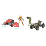 Halo Infinite: Mongoose Vehicle w/ 4.5'' Master Chief &amp; Banished Ghost Vehicle w/ 4.5'' Elite Warlord Action Figures w/ Accessories  $11.10  + Free S&amp;H w/ Walmart+ or $35+