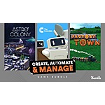 8-Item Create, Automate &amp; Manage Game Bundle: The Colonists, Cardboard Town, Factory Town &amp; More (PC Digital Download Games) $15