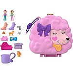 Polly Pocket Groom &amp; Glam Poodle Compact Playset w/ 2 Micro Dolls (Color Change &amp; Water Play) $7.99 + Free Shipping w/ Prime or on $35+