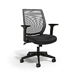 Union &amp; Scale Essentials Ergonomic Fabric Swivel Task Chair (Black) $60 + Free Store Pickup