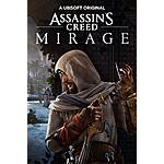 Assassin's Creed Mirage (PC Digital Download Game) $15