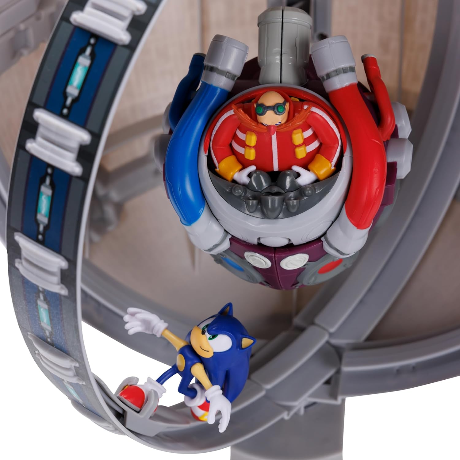 12'' Sonic The Hedgehog Death Egg Playset w/ 2.5'' Song Action Figure $11.98 + Free Shipping w/ Prime