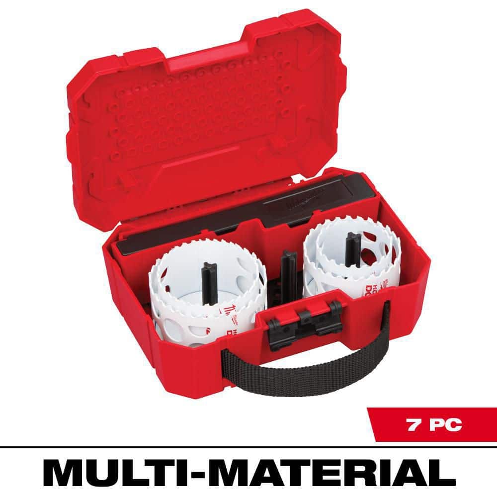 7 Piece Milwaukee Hole Dozer Bi Metal Hole Saw Kit 30 Free Shipping 