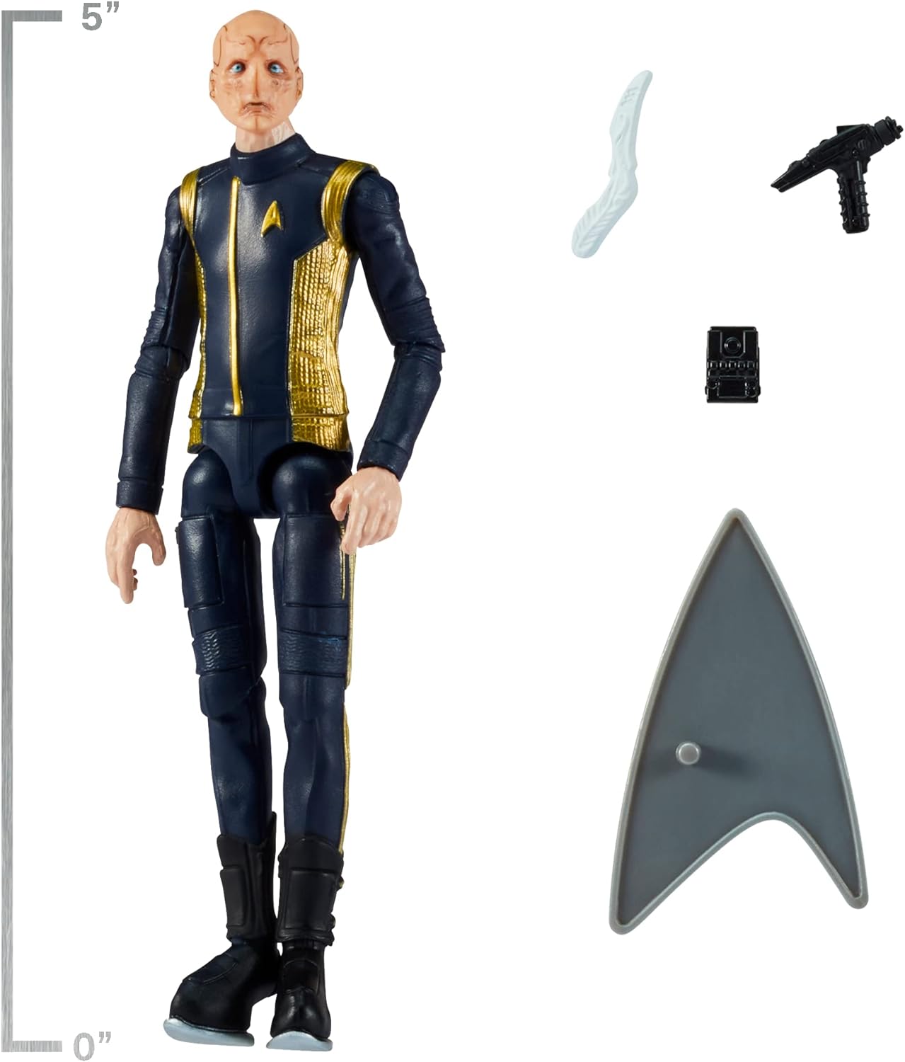 5'' Star Trek Commander Saru (DISCOVERY) Action Figure w/ Accessories $3.63 + Free S&H w/ Walmart+ or $35+