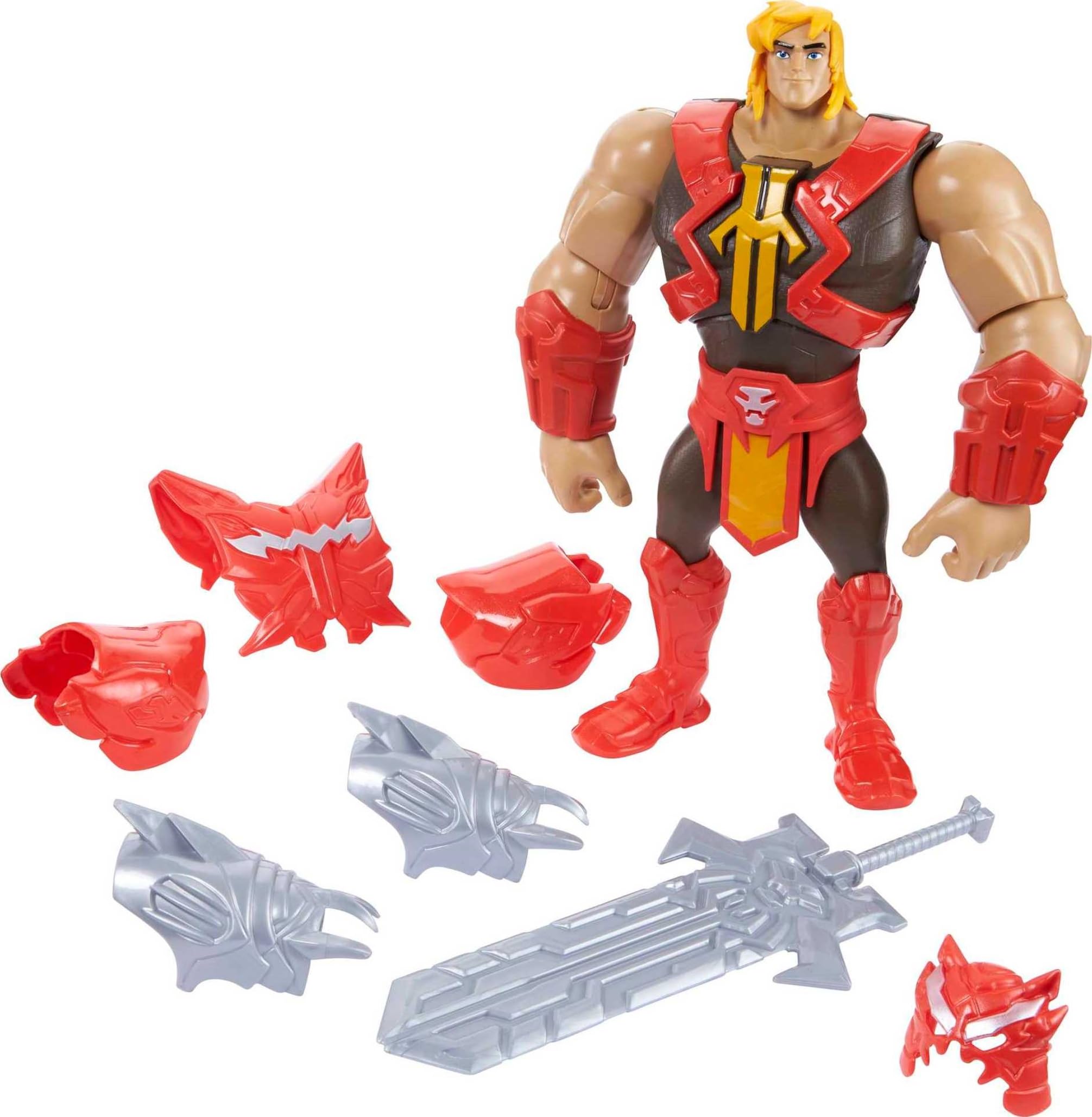 8.5'' Masters of the Universe: Deluxe He-Man Power Action Figure w/ Accessories  $4 + Free Shipping w/ Walmart+ or on $35+