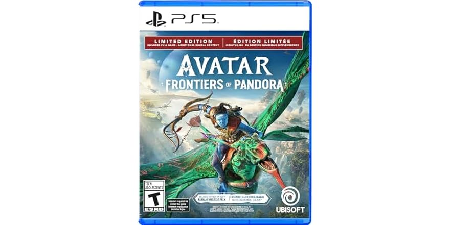 Avatar: Frontiers of Pandora Limited Edition (PS5, Xbox Series X Physical) $38 + Free Shipping w/ Amazon Prime