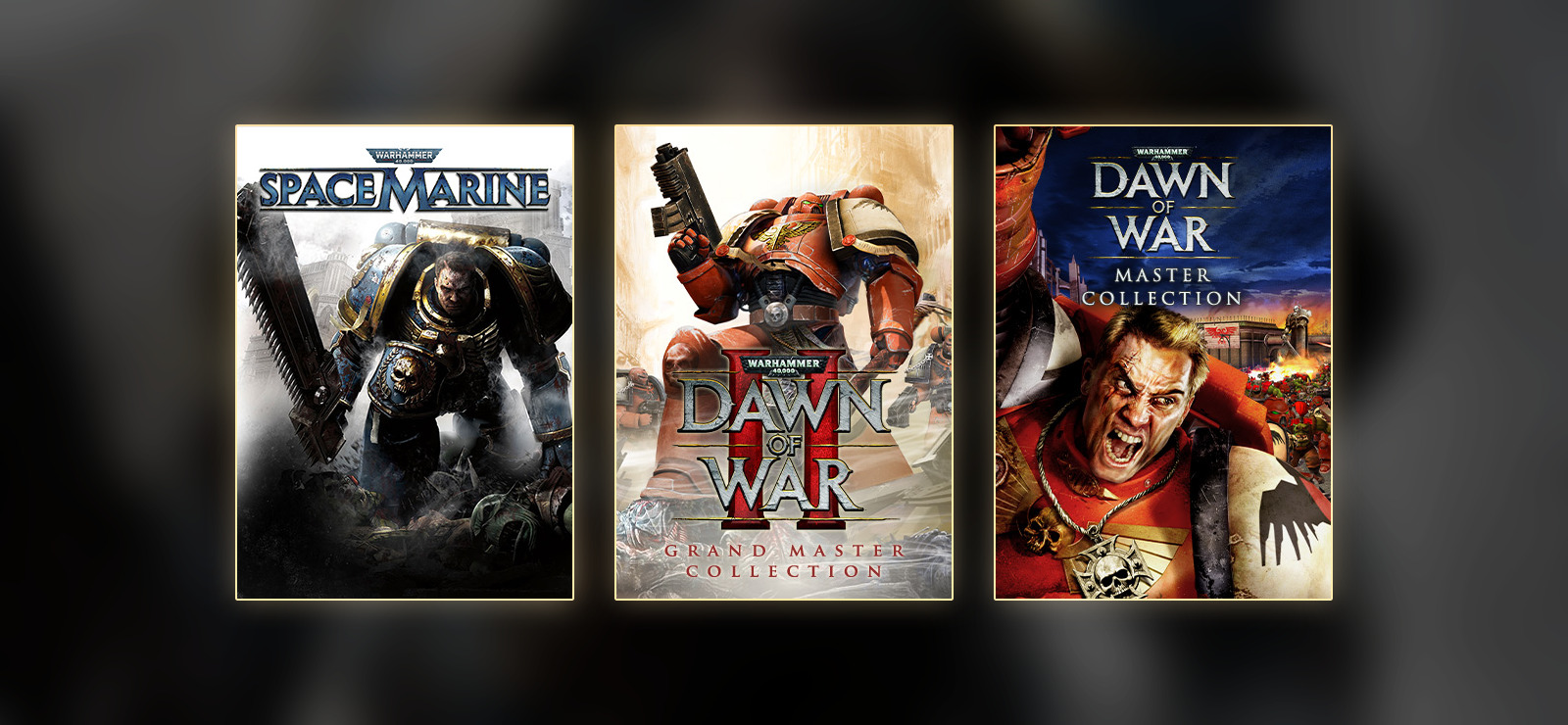 Warhammer 40K Bundle: Dawn of War - Master Collection, Dawn of War II - Master Collection, Space Marine $25.27 (PC Digital Download Games)