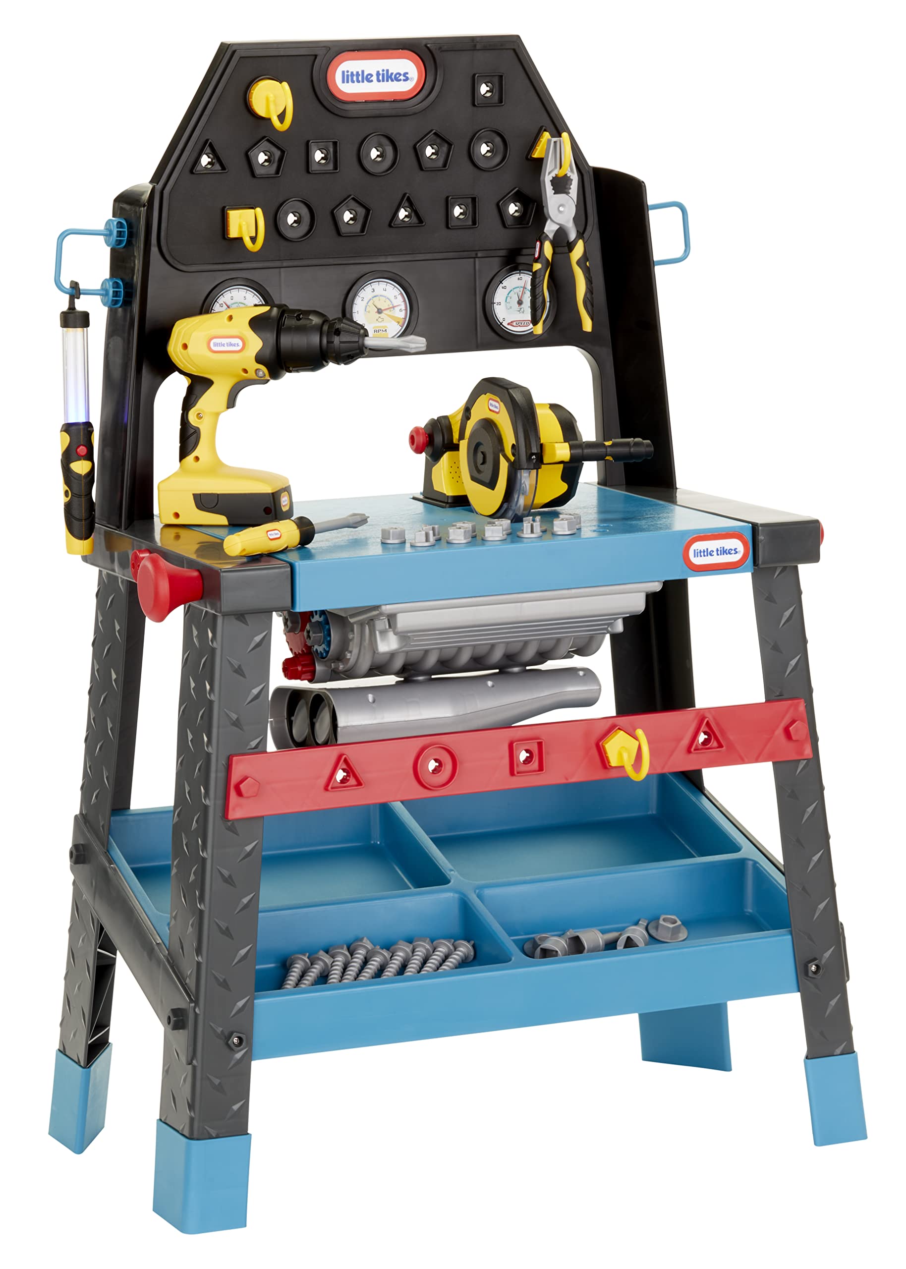 Little Tikes 2-in-1 Buildin' to Learn Motor/Wood Workshop (w/ 50+ Accessories) $52.97 + Free Shipping