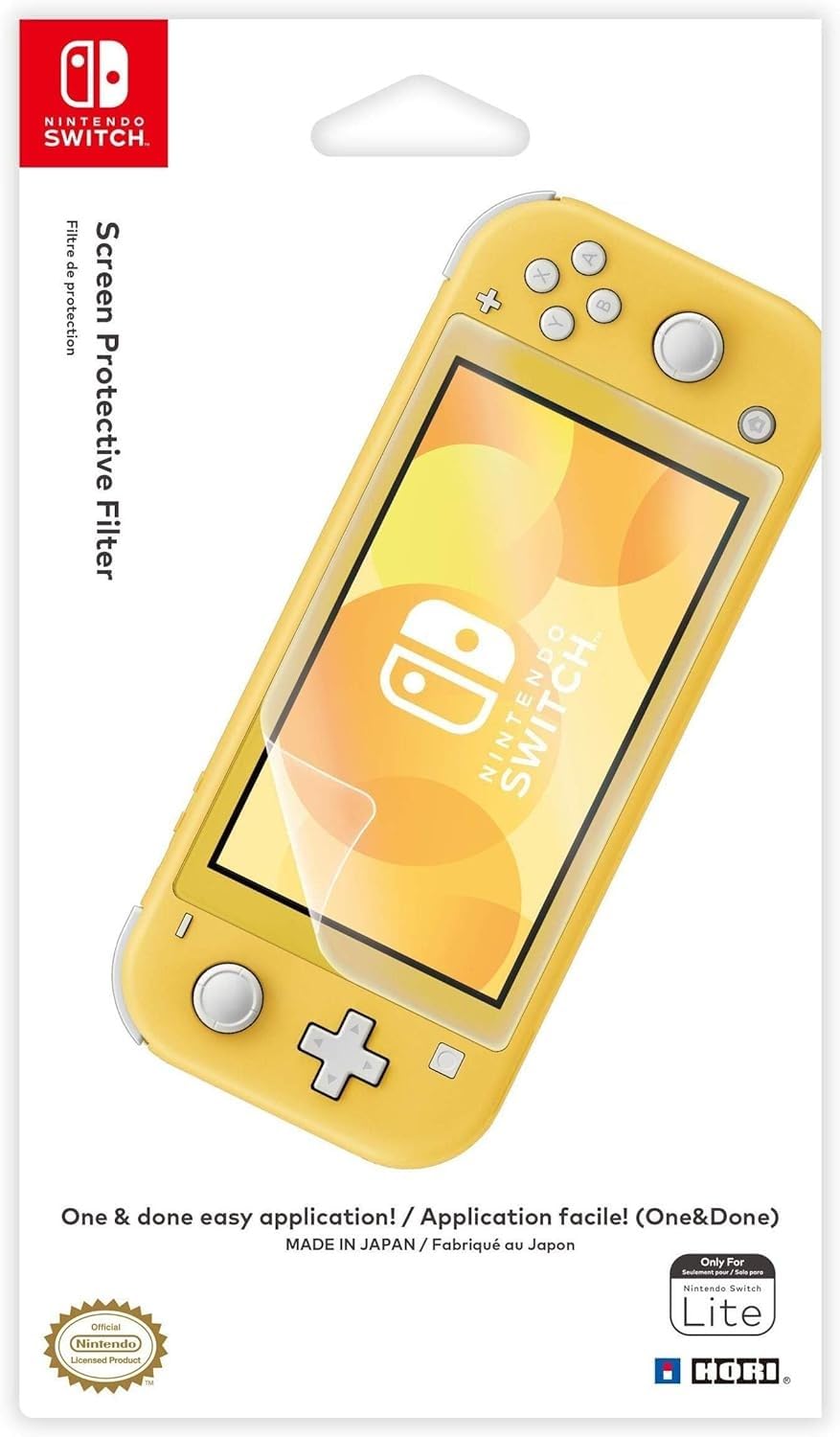 HORI Nintendo Switch Lite Screen Protector  $4.99 + Free Shipping w/ Prime or on $35+