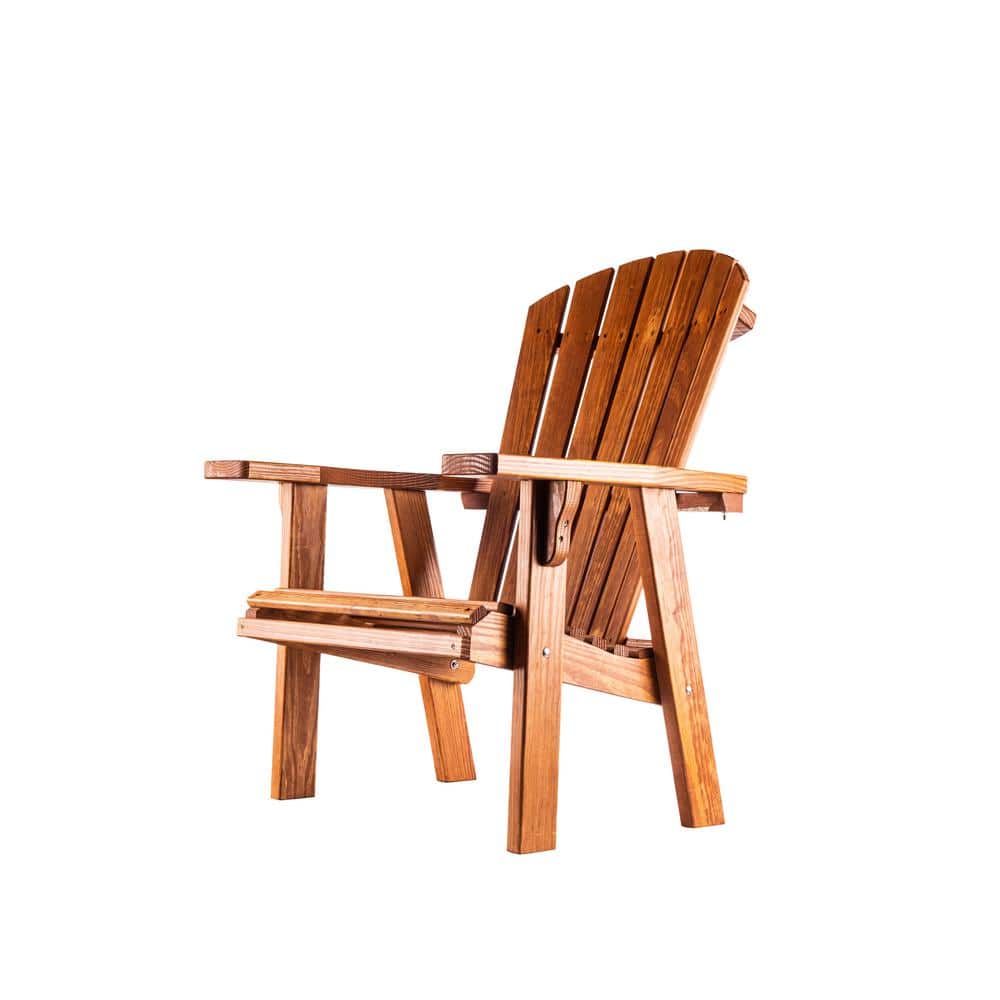 Palmetto Craft Capers Solid Pine Wood Adirondack Chair (Brown Stained) $57 + Free Shipping