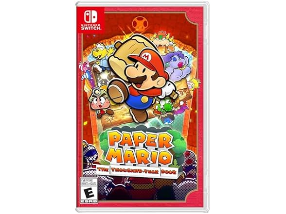 Paper Mario: The Thousand-Year Door (Nintendo Switch Physical) $44.99 + Free Shipping w/ Prime
