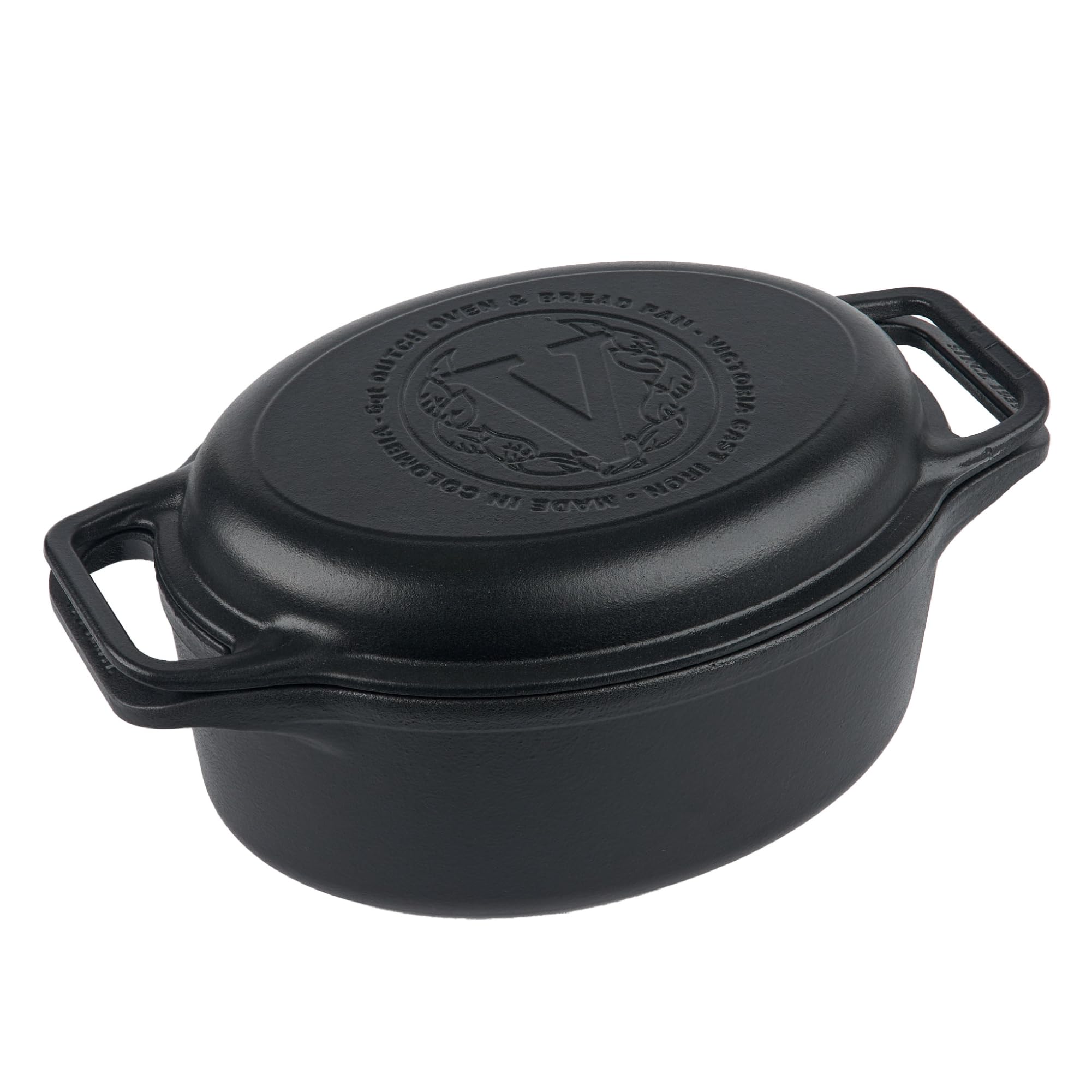 6-Quart Victoria Cast Iron Oval Dutch Oven $33.59 + Free Shipping w/ Prime or on $35+