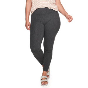 Sonoma Goods Women's Plus Size Midrise Leggings (various colors, limited  sizes) $2.50 + Free S&H on $49+