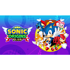 Sonic Origins Plus (Physical PS5, PS4, Xbox Series X/One) $  20 + Free Store Pick Up at GameStop or Free Shipping on $  79+