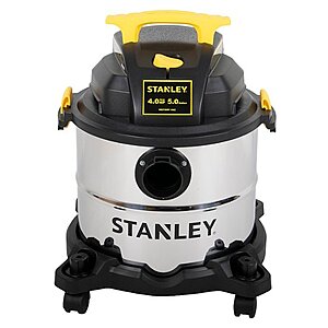 Stanley - 5 Gallon Wet/Dry Vacuum - metal $  44.99 + Free Shipping