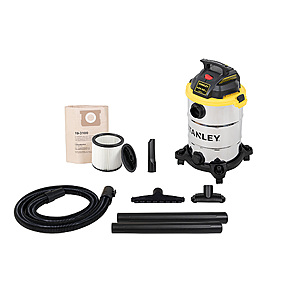 8-Gallon Stanley Wet/Dry Vacuum (Stainless) $55 + Free Shipping