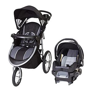 Baby Trend Pathway 35 Jogger Travel System: Stroller + Car Seat (Optic Grey) $126 + Free Shipping
