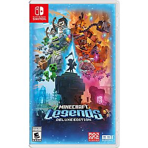 Minecraft Legends Deluxe Edition (Nintendo Switch Physical) $25 + Free Shipping