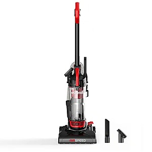 Select Locations: Eureka Airspeed Bagless Upright Vacuum Cleaner (Black/Red) $32.50 + Free Shipping