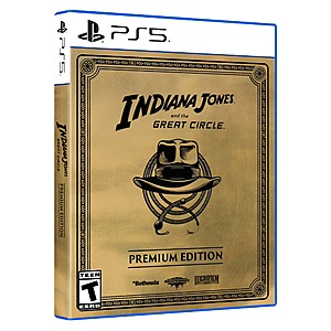 Indiana Jones and the Great Circle Premium Edition (PlayStation 5) $80 + Free Shipping