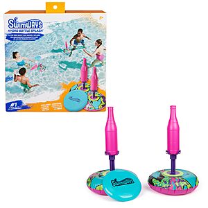 SwimWays Hydro Bottle Splash Flying Disk Pool Game $6.33 + Free Shipping w/ Prime or on $35+