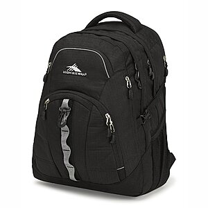 High Sierra Access 2.0 Large Multi-Compartment Laptop Backpack (Black) .90