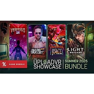 9-Item The Upload VR Showcase Game Bundle: Vertigo 2, Hard Bullet (PC Digital)  & More