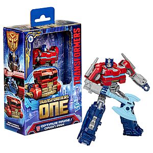 5'' Transformers One Prime Changer: Optimus Prime / Orion Pax Action Figure $9.60 + Free Shipping w/ Prime or on $35+