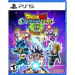 Dragon Ball Sparkling Zero (PS5 or Xbox Series X) $40,Elden Ring (PS5) $30 & More  + Free Shipping $39.99