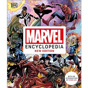 Prime Members: Marvel Encyclopedia New Edition Hardcover Book (2024 Version) $17.56 + Free Shipping