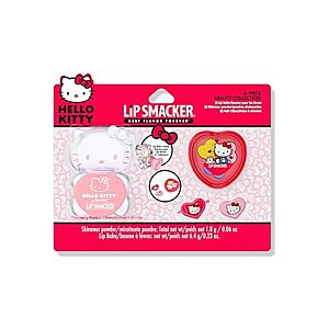 6-Piece Lip Smacker Hello Kitty Beauty Set $7 + Free Shipping w/ Prime