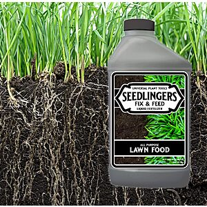 2-Lbs Seedlingers Fix & Feed Lawn Food Quart Concentrate $6.87 + Free Shipping w/ Prime or on $35+