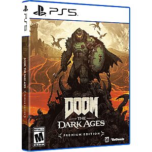 DOOM: The Dark Ages Premium Edition (PlayStation 5 or Xbox Series X) $60 + Free S/H Orders $79+