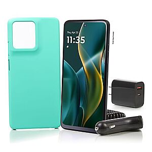 Moto G 2025 64GB Phone w/ 1-Year 1500 Talk/Text 1.5GB Data & Accessories $52.98 & More + Free Shipping