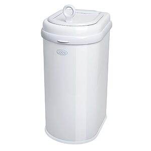 13-Gallon Ubbi Stainless Steel Pet Waste Pail w/ Litter Scoop 