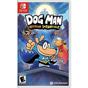 DOG MAN: Mission Impawsible (Nintendo Switch) $25 + Free Shipping w/ Prime or on $35+