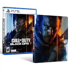 Call of Duty: Black Ops 7 SteelBook Cross-Gen Bundle Edition w/ Steelbook (PS5, PS4, Xbox Series X) $39.99 + Free Shipping