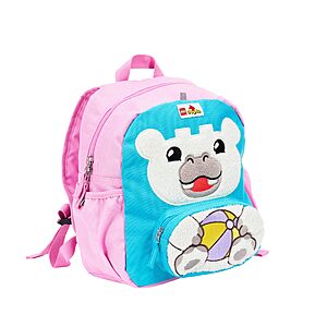 LEGO Duplo Toddler Sized Backpack (Pink,Hippo) $11.70 or less + Free Shipping w/ Prime or on $35