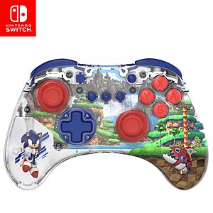PDP REALMz Wireless Nintendo Switch Pro Controller SEGA: Sonic Superstars (Sonic Green Hill Zone) $25.05 or less + Free Shipping w/ Prime or on $35+