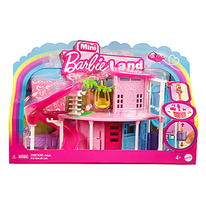 Barbie Mini BarbieLand Doll House Set w/ 1.5" Surprise Doll, Furniture & Accessories $4.32 + Free S&H w/ Walmart+ or on $35+