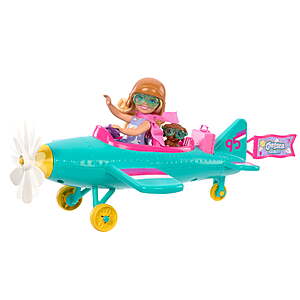 Barbie Chelsea Can Be: Plane Playset w/ Doll & Accessories $8.64 + Free S&H w/ Walmart+ or on $35+