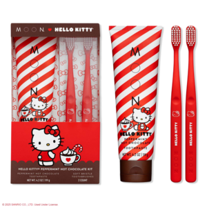 Moon x Hello Kitty Peppermint Hot Chocolate Kit w/ Tooth Paste & 2 Tooth brushes $7.50 + Free Shipping on $35+