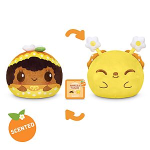 6" TeeTurtle Strawberry Shortcake Scented Reversible Plush: Orange Blossom & Marmalade $4.88 + Free Shipping w/ Prime or on $35+