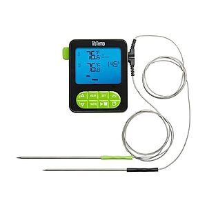 Taylor TruTemp Dual Probe Wired Programmable Meat & Food Thermometer $14.51 + Free Shipping w/ Prime or on $35+