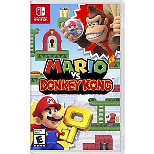 Mario Vs. Donkey Kong (Nintendo Switch, Physical or Digital) $30 + Free S&H