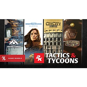 12-Game 2K Tactics & Tycoons Bundle (PC Digital Download) $8 