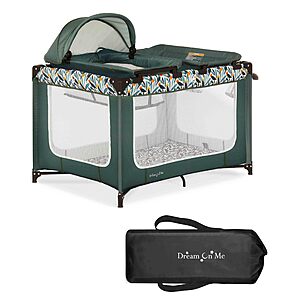Dream On Me Emily Rose Deluxe Playard w/ Infant Bassinet & Changing Tray (Mellow Yellow)  $52.28 + Free Shipping