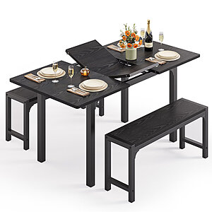 6-Person Ebern Designs Dining Set w/ Extending Table $124.99 + Free Shipping